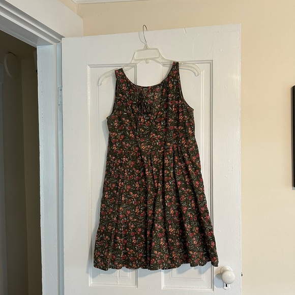 Sézane Fifi Dress, Size 38, Kaki - Picture 3 of 4